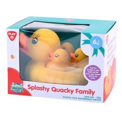 Família ànecs goma bany