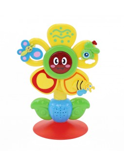 Flor interactiva amb sons i ventosa