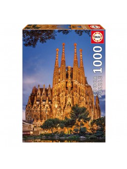 Puzle 1000 Sagrada familia