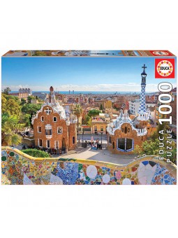 Puzle 1000 Vista de Barcelona des del parc Güell