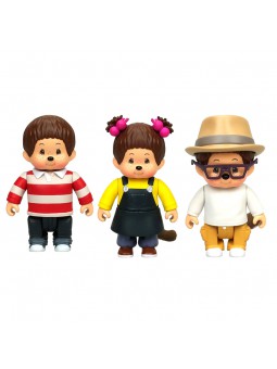 Monchhichi pac 3 figures