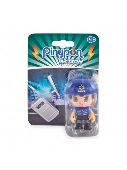 Pinypon action figura policia antidisturbis