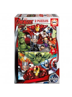 Puzle 2x48 Avengers