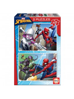 Puzle 2x48 Spiderman