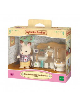 Sylvanian Families Germà conill xocolata bany