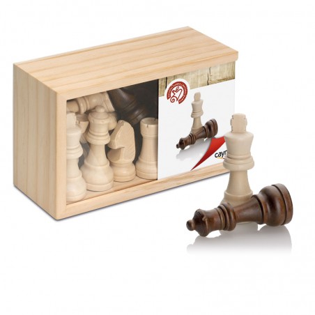Figures escacs fusta grans