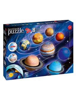 Puzle 3D Sistema planetari