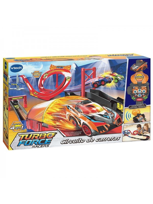 Turbo Force race track + 1 turbo force racer