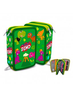 Estoig 3 cremalleres Crazy Dinosaur