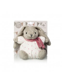 Conillet estrelles assegut sonall rosa