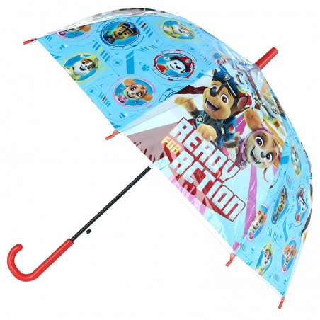 Paraigües transparent Paw Patrol 46 cm