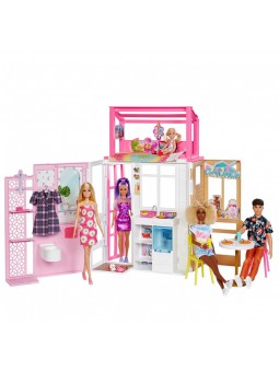 Barbie casa de 2 pisos