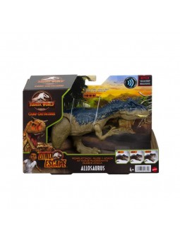 Allosaurus rugeix i ataca de Jurassic World