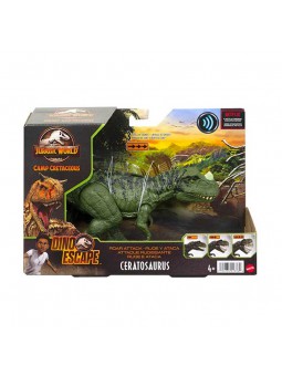 Ceratosaurus rugeix i ataca de Jurassic World