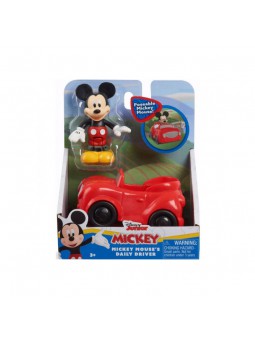 Cotxe de Mickey o Minnie amb figura