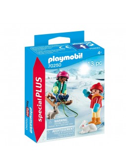 Playmobil® Nenes amb trineu