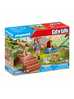 Playmobil® Entrenadora de gossos
