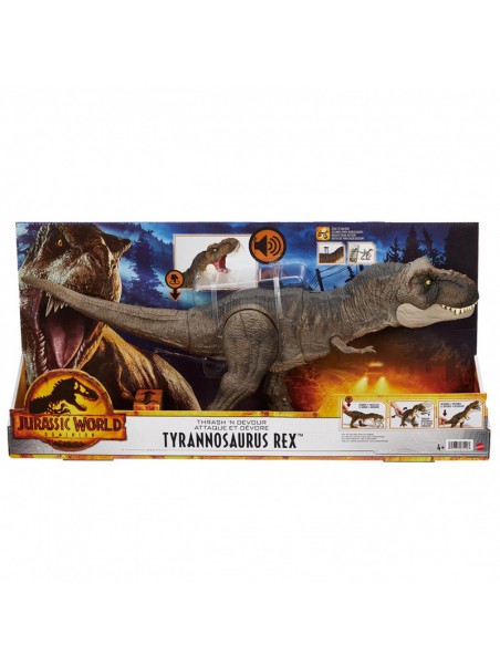 Tyrannosaurus Rex Colpeja i Devora de Jurassic World