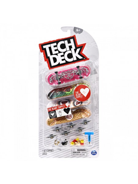 Tech Deck Pack de 4 amb models aleatoris
