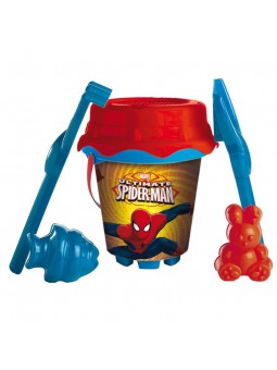 Set de cubell tipus castell i motlles de Spiderman Ultimate