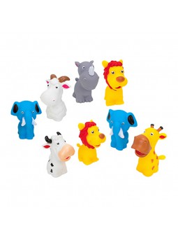 Gommolosi 6 animals colors