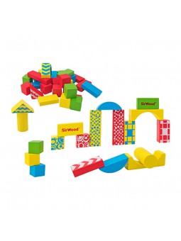Blocs de fusta 50 peces