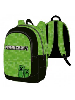 Motxilla Minecraft verda