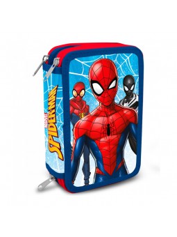 Estoig amb 3 cremalleres de Spiderman