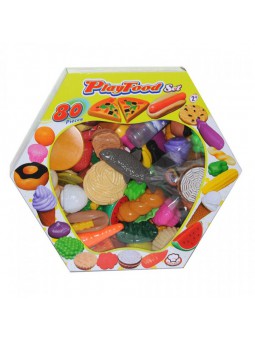 Set 80 aliments hexagonal