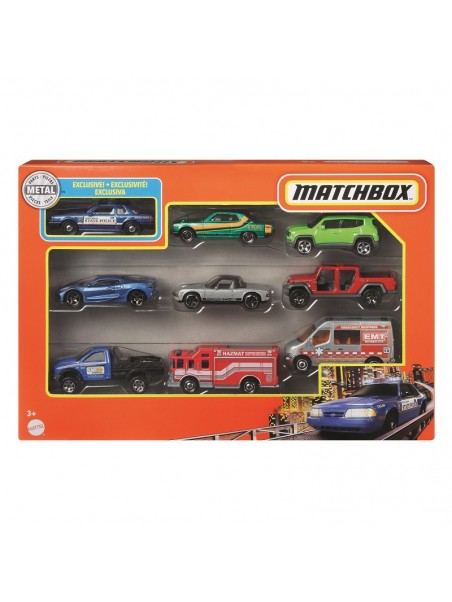 Pack de 9 vehicles de Matchbox