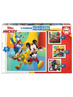 Puzles progressius Mickey i amics
