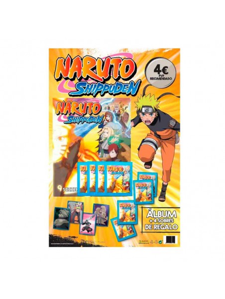 Àlbum i sobres de cromos Naruto