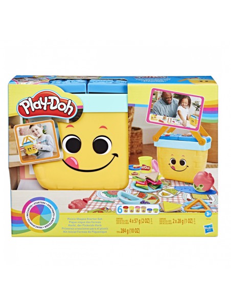 Primeres creacions per al pícnic de Play-doh