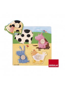 Puzle animals granja