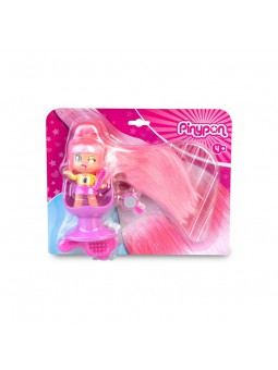 Pinypon Super Cabellera Rosa