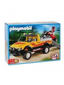 Playmobil® Pick-Up amb Quad de Curses de City Life