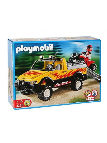 Playmobil® Pick-Up amb Quad de Curses de City Life