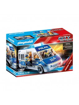 Playmobil® Cotxe de policia amb llum i so de City Action
