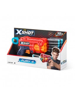 Pistola de dards Fury 4 X-Shot