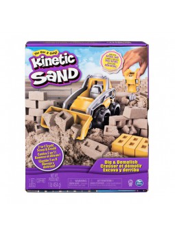 Excava i enderroca de Kinetic Sand