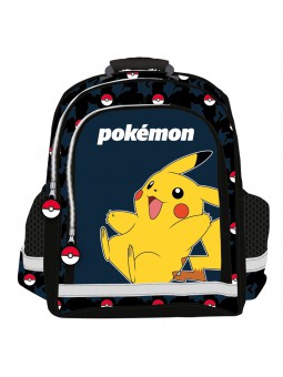 Motxilla Pokémon Pikachu negra
