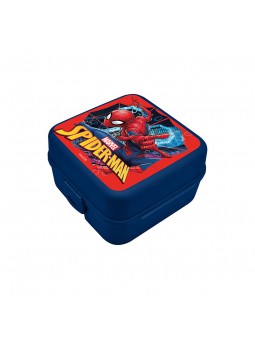 Carmanyola amb compartiments Spiderman