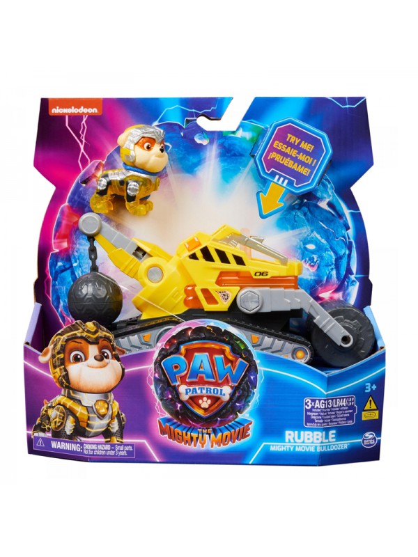 Vehicle Rubble Mighty Movie de la Patrulla Canina