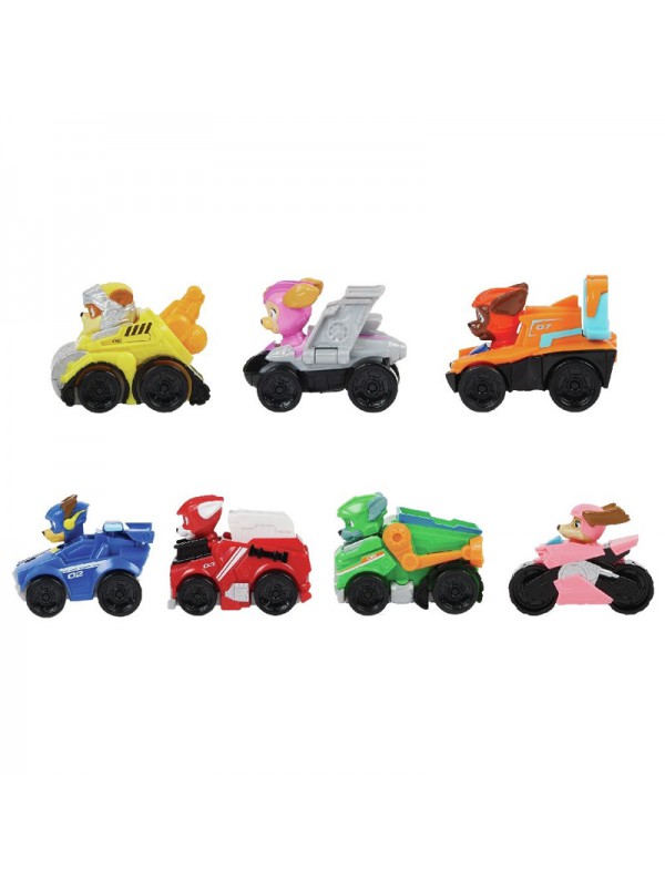 Set de 7 vehicles Mighty Movie de la Patrulla Canina