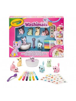 Washimals gatets pastel