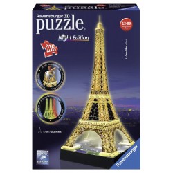 Puzle 3D Torre Eiffel edició nit 216 peces