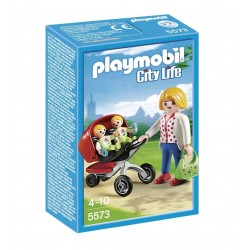 PLAYMOBIL® La mare amb Carro de Bessons