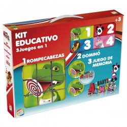 Kit educatiu 3 jocs en 1