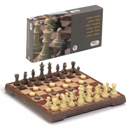 Escacs-Dames Magnètic mitjà