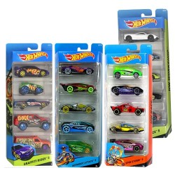 Hot Wheels Pack de 5 vehicles